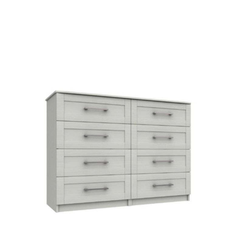 H Collection Avebury 4 Drawer Double Chest