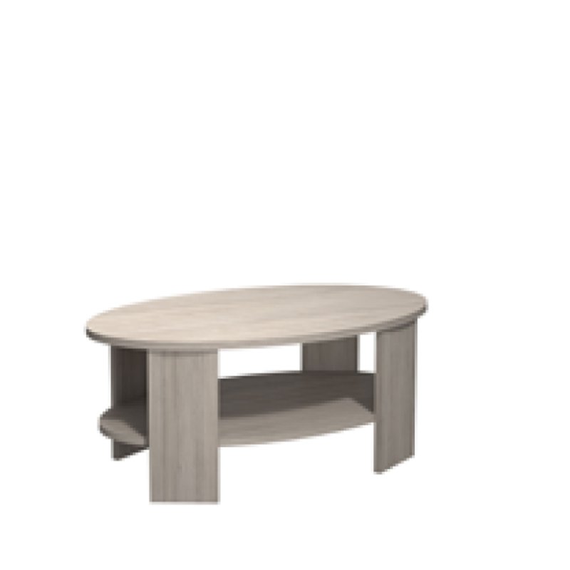H Collection Tintinhull Oval Coffee Table
