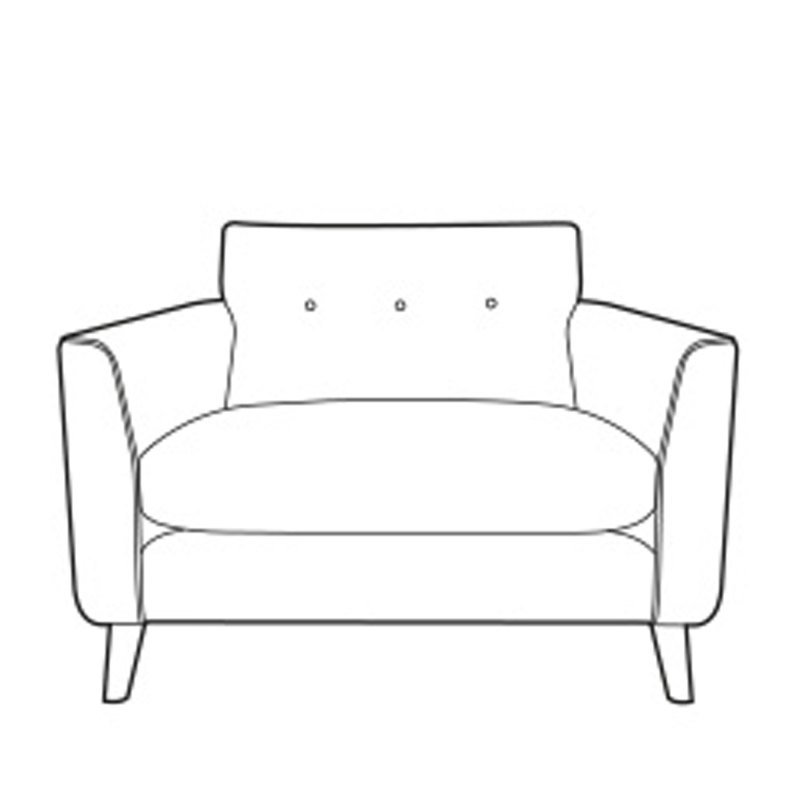 Westbridge Poppy Loveseat