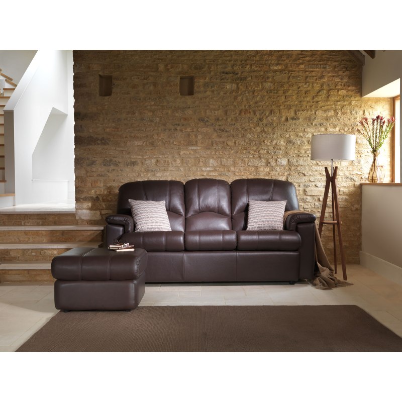 G Plan G Plan Chloe 3 Seater Recliner in Leather