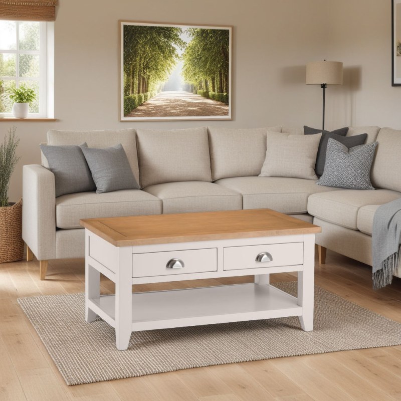 H Collection Babbington Coffee Table