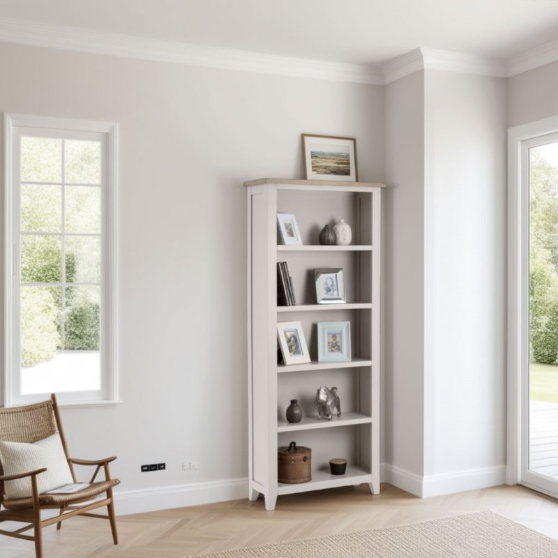 H Collection Babbington Tall Bookcase