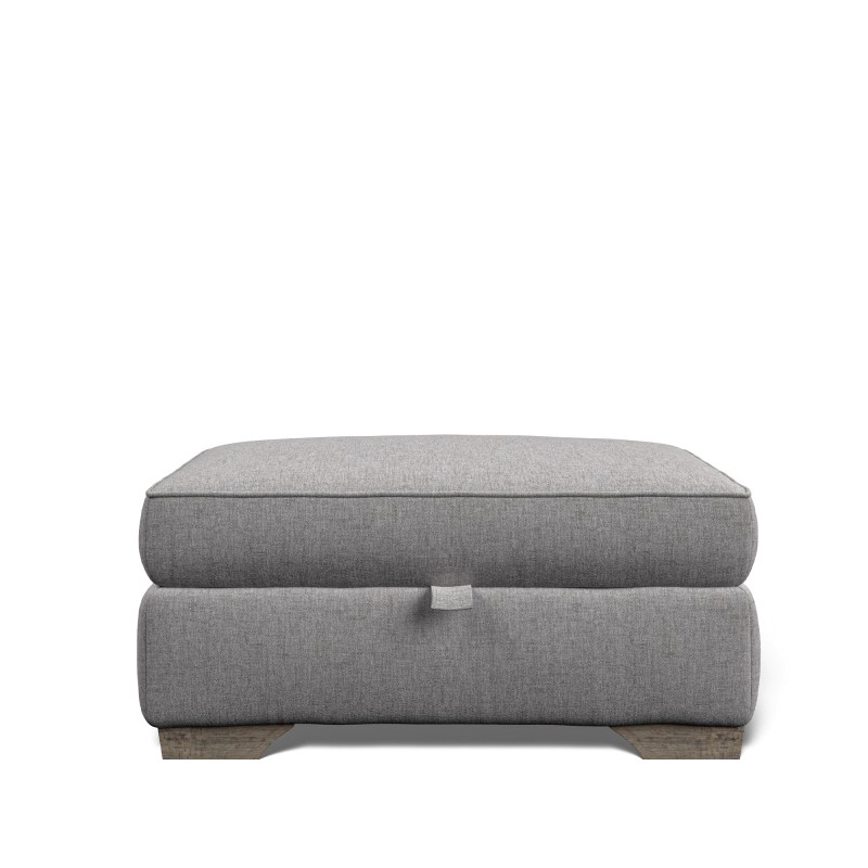 H Collection Clover Large Storage Stool