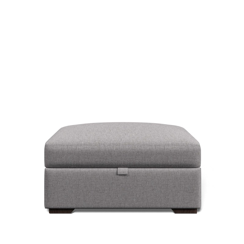 H Collection Sawyer Lrg Storage Stool Foam