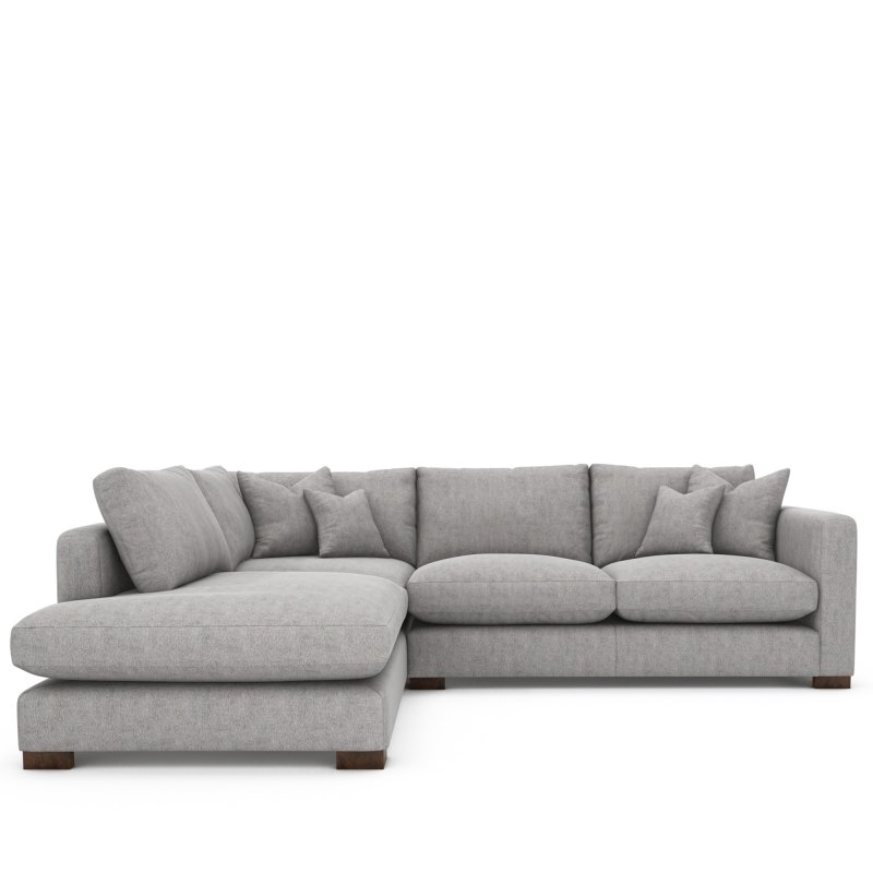 H Collection Maple Small Corner Sofa Fibre RHF