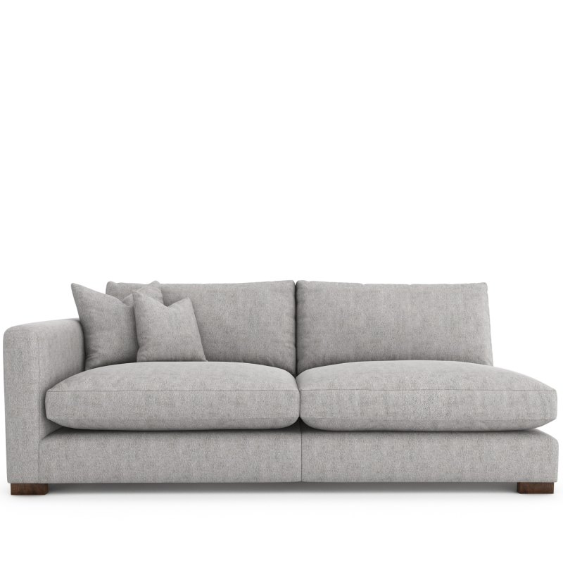 H Collection Maple 1 Arm 3 Seater Fibre LHF