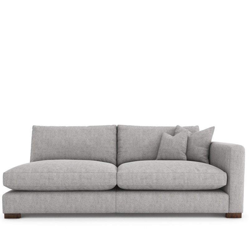 H Collection Maple 1 Arm 3 Seater Fibre RHF