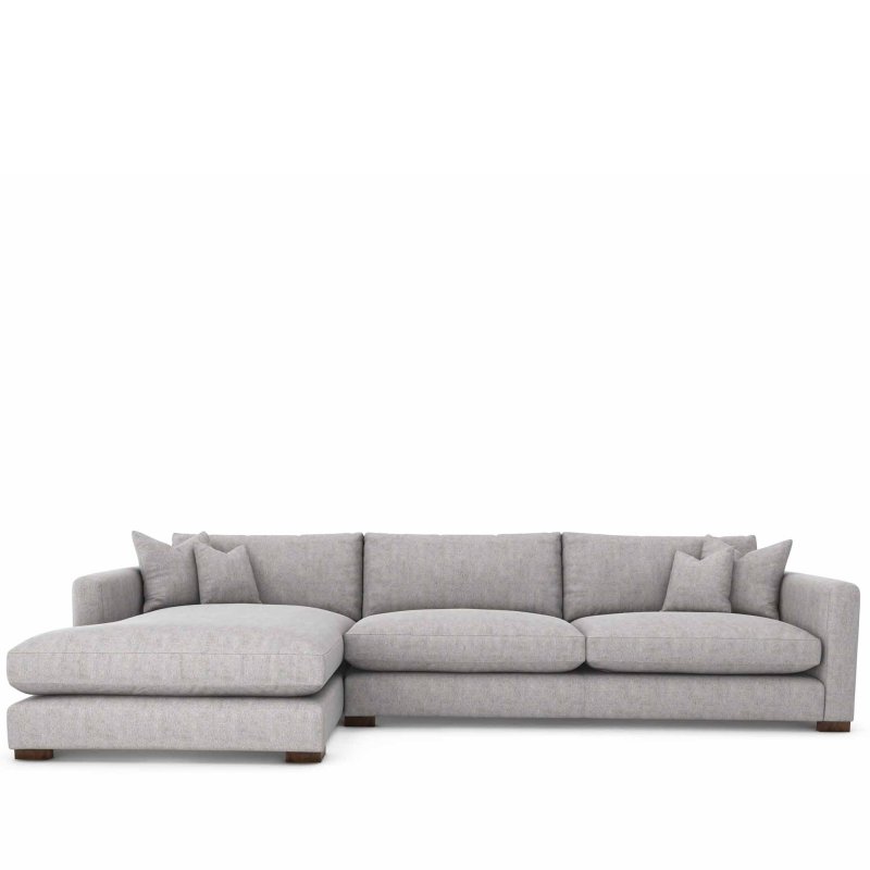 H Collection Maple Large Chaise Foam LHF