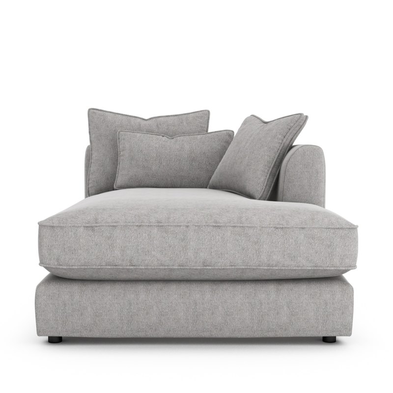 H Collection Orion 1 Arm Chaise Fibre RHF