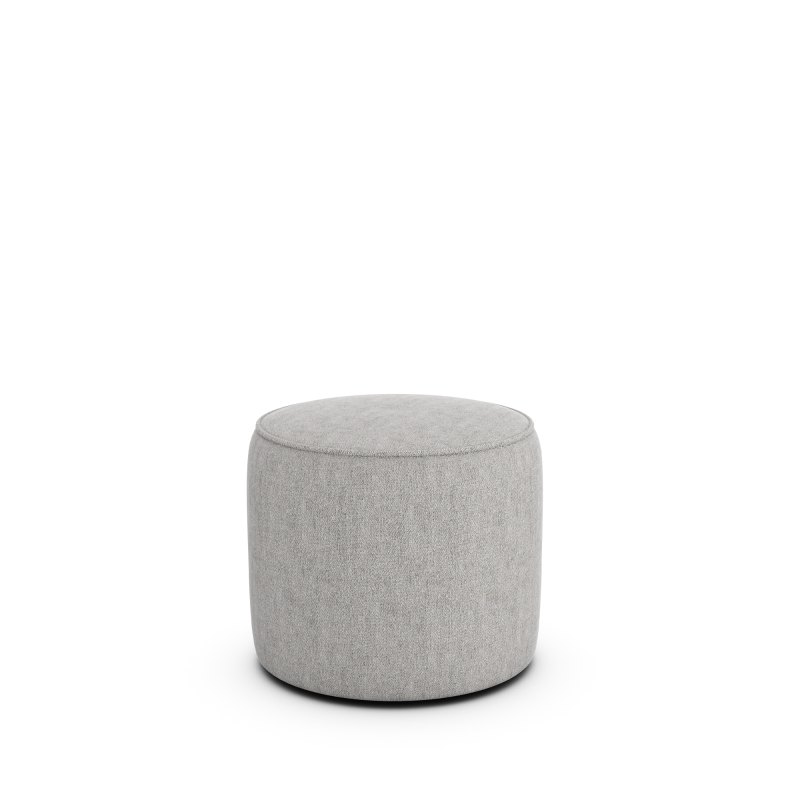 H Collection Luna Medium Round Stool Foam