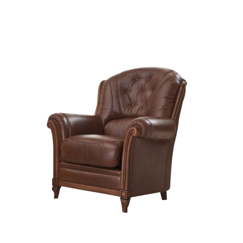 Gradi Carrara Armchair in Leather