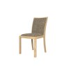 Qualita Qualita Winsor Stockholm Low Back Dining Chair in Fabric