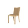 Qualita Qualita Winsor Stockholm Low Back Dining Chair in Leather