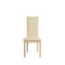 Qualita Qualita Winsor Stockholm High Back Dining Chair in Fabric