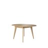 Qualita Qualita Winsor Stockholm Compact Round Extending Dining Table