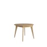 Qualita Winsor Stockholm Compact Round Extending Dining Table