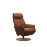 Stressless Stressless Scott Power Recliner in Paloma Leather with Disc Base