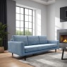 G Plan Vintage G Plan Vintage Ridley Grand Sofa In Leather With Wooden Feet