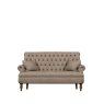 Old Charm Pickering Compact 3 Seater Sofa in Leather