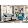 G Plan G Plan Hurst Large Sofa Double Recliner in Fabric