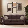 Parker Knoll Burghley Grand Sofa Inc 2 x Scatters in Leather