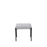 Baker Furniture Raphia Upholstered Stool