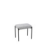 Baker Furniture Raphia Upholstered Stool