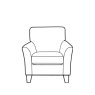 Alstons Upholstery Emilia Gallery Accent Chair