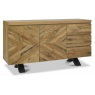 Bentley Designs Ellipse Rustic Oak Wide Sideboard