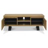 Bentley Designs Ellipse Rustic Oak Entertainment Unit