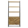 Bentley Designs Ellipse Rustic Oak Open Display Unit