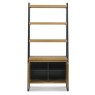 Bentley Designs Ellipse Rustic Oak Open Display Unit