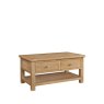 Arundel Light Oak Coffee Table With 2 Drawer