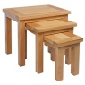 Arundel Light Oak Nest Of Tables