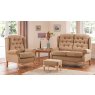 Celebrity Celebrity Woburn Legged 2 Seater Sofa in Leather