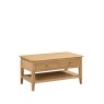 H Collection Charlton Coffee Table With 2 Drawers