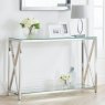 Kilver Console Table - Silver