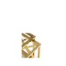 H Collection Kilver Nest Of Tables - Gold