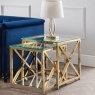 Kilver Nest Of Tables - Gold