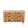 Baker Furniture Reed 6 Drawer Wide Chest