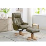 H Collection Elodie Swivel Recliner
