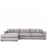 H Collection Maple Large Chaise Fibre LHF