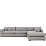 H Collection Maple Large Corner Sofa Fibre LHF