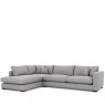 H Collection Maple Large Corner Sofa Fibre RHF