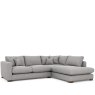 H Collection Maple Small Corner Sofa Fibre LHF