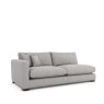 H Collection Maple 1 Arm 3 Seater Fibre LHF