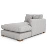 H Collection Maple 1 Arm Chaise Fibre RHF