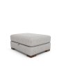 H Collection Maple Large Storage Stool Foam