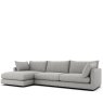 H Collection Luna Large Chaise Sofa Fibre LHF