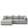 H Collection Luna Small Chaise Sofa Fibre LHF